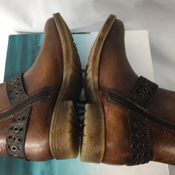 Roan Bed Stu Women’s Faira Tan Crust Gearshift Boot Size 7.5 Like-NEW Condition - Picture 8 of 10